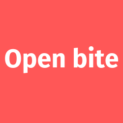 open-bite