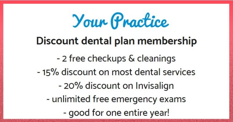 Setting Up Your Discount Dental Plan Page Even28 Dentist Search Engine   Discount Dental Plans Card Sample 2 